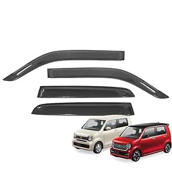 N-WGN NWGN JH3 JH4【ドアバイザー】サイドバイザー 社外新品 N-WGN カスタム含 JH3 JH4 サイドバイザー ドアバイザー ワイド